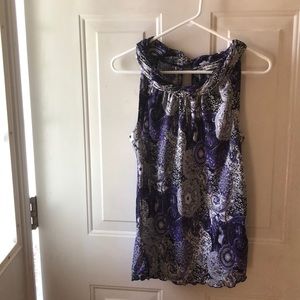 Signature by Larry Levine sleeveless blouse